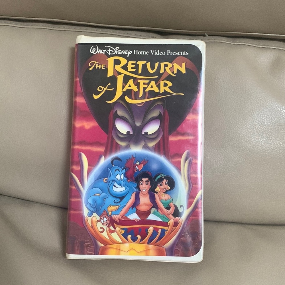 The Return of Jafar 1994 VHS Video Cassette